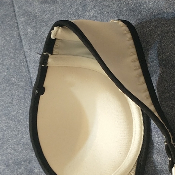 Victoria's Secret "CROCHET FLIRT BANDEAU" Bikini Swimsuit Top White - Picture 3 of 8